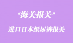 進(jìn)口日本大王維E紙尿褲報(bào)關(guān)流程與所需資料