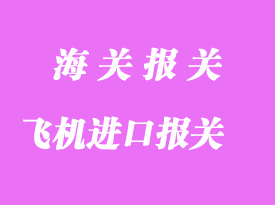 怎么辦飛機(jī)進(jìn)口報(bào)關(guān)手續(xù)？